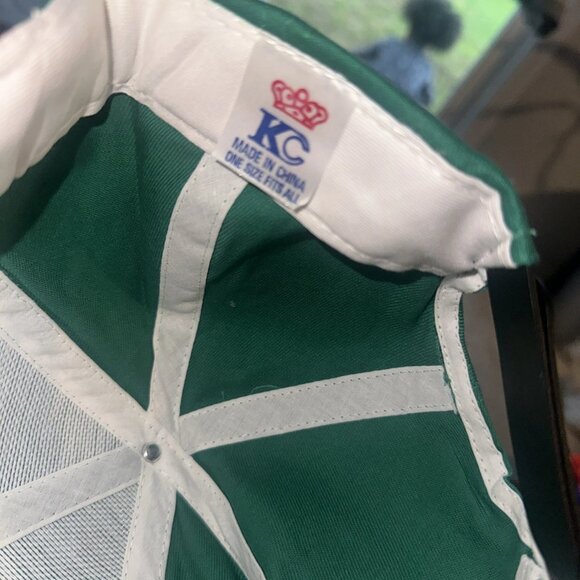 Vintage KC QUAKER STATE (Adjustable Snap Back) Cap RARE NASCAR 1990s Ships FAST - Picture 4 of 5